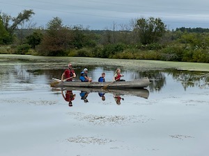 Canoeing at the Otter Den, Blackhawk Ski Club
