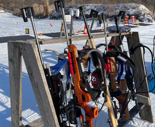Waiting for the range to open